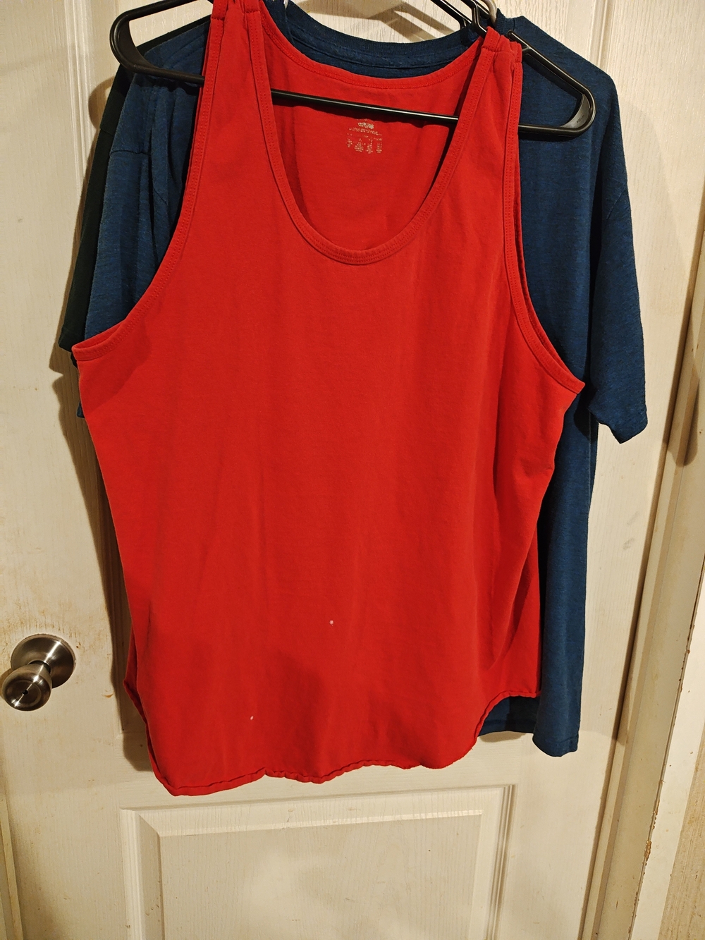 Red Sleeveless Tank Top